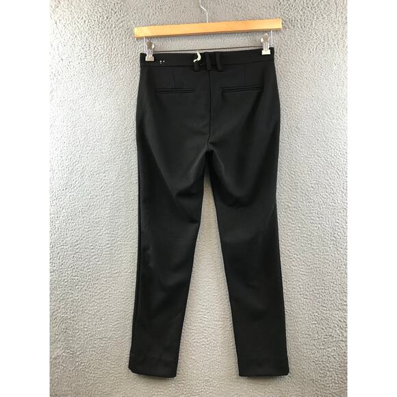 New $248 MCGUIRE Lou Lou Slim Trouser Pants Black Workwear Casual Women's 27 - Picture 2 of 11